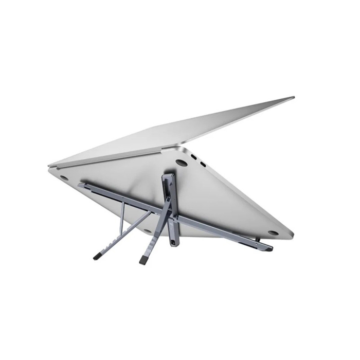 Suport Birou Pliabil pentru Laptop și Tabletă Hoco HD9, Metalic, Gri [3]