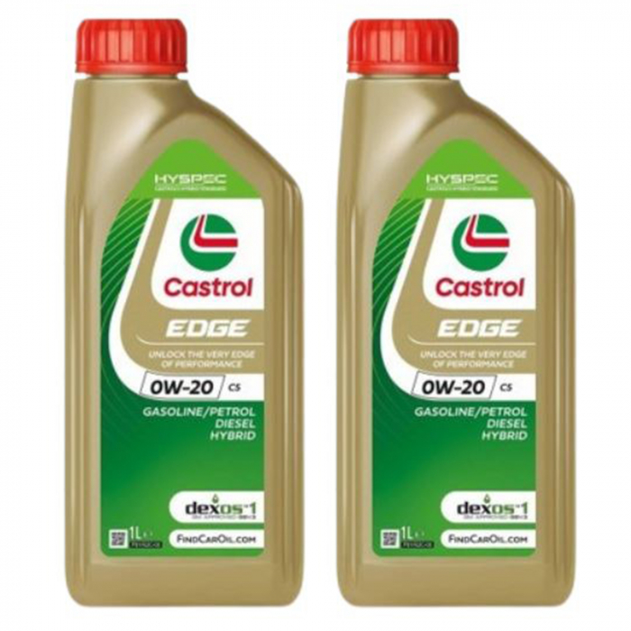 Pachet 2 litri Ulei Castrol Edge C5 0W20
