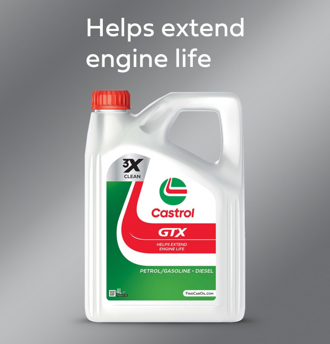 Pachet 2 litri Ulei Castrol GTX 15W40 A3/B3 [4]