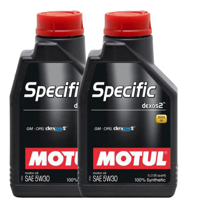 Pachet 2 litri ulei de motor Motul Specific DEXOS2 5W30 ,   Protectie avansata pentru motoare moderne