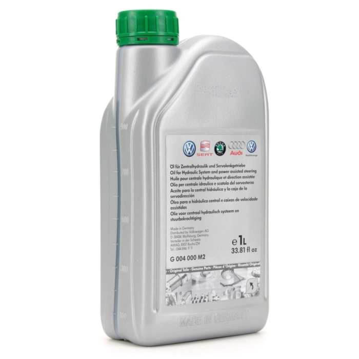 Ulei servodirectie VW verde ,   1 litru lichid hidraulic original pentru sistemele VAG
