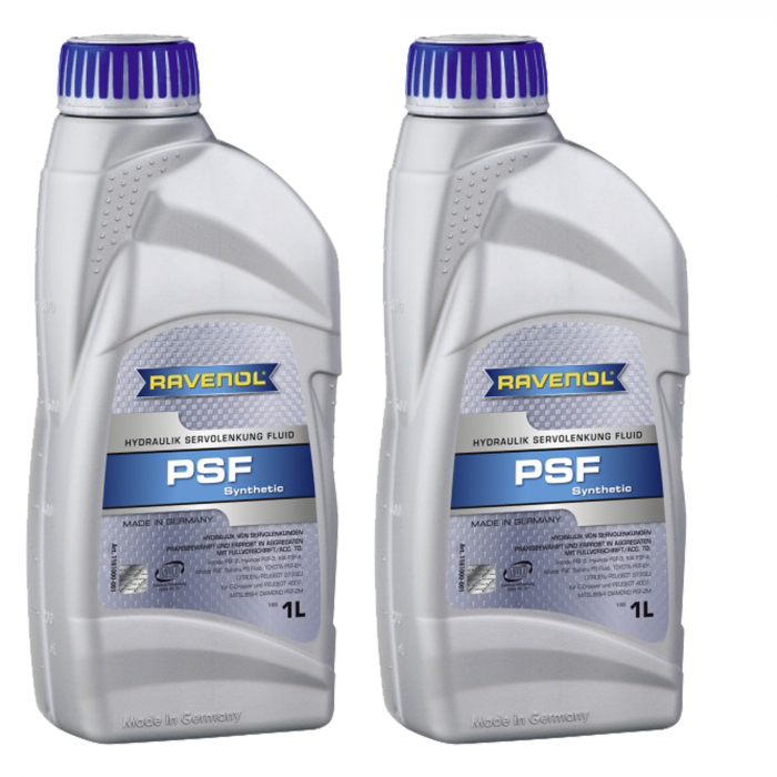 Pachet 2 litri ulei hidraulic Ravenol PSF