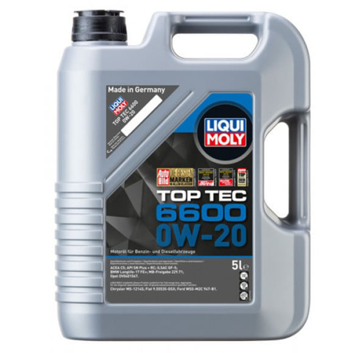 Ulei Liqui Moly Top Tec 6600 0W20 5 litri