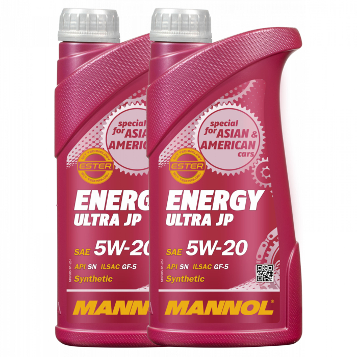 Pachet 2 litri Ulei Mannol Energy Ultra JP 5W20