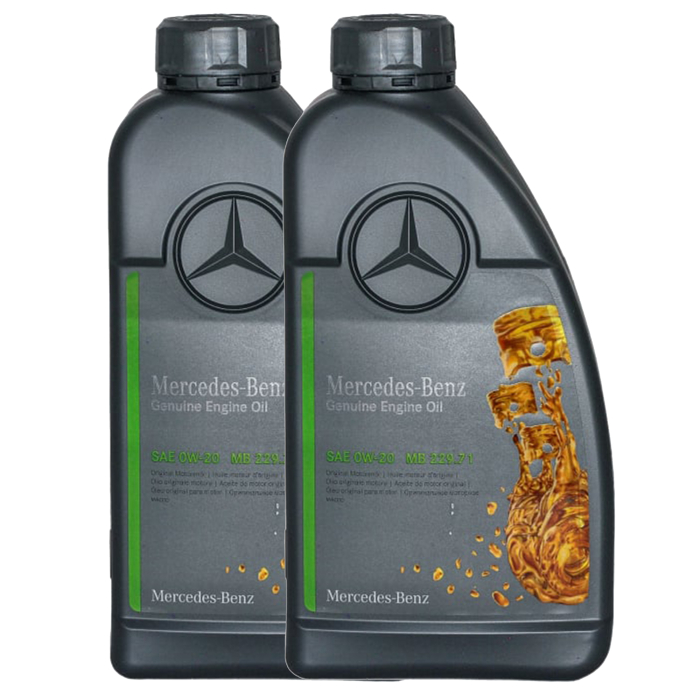 Pachet 2 litri Ulei Mercedes 0W20 MB Approval 229.71
