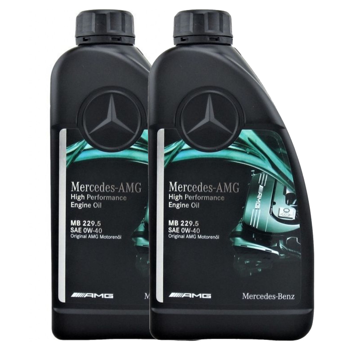 Pachet 2 litri Ulei Mercedes AMG 0W40 DB MB Approval 229.5