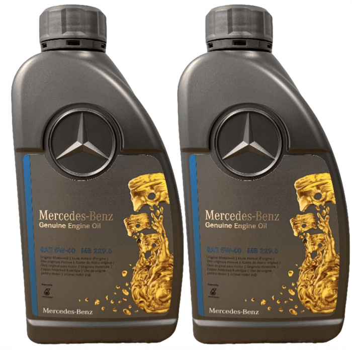 Pachet 2 litri ulei Mercedes-Benz MB 229.5 5W40