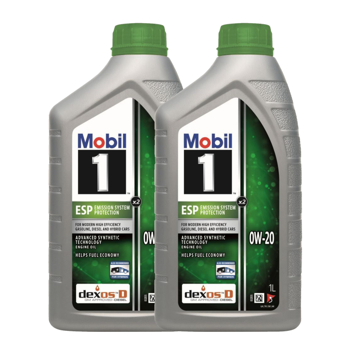 Pachet 2 litri Ulei Mobil 1ESP X2 Dexos D 0W20