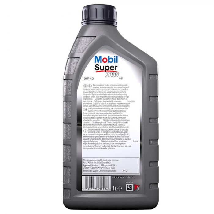 Pachet 2 litri Ulei Mobil Super 2000 X1 10W40 [3]