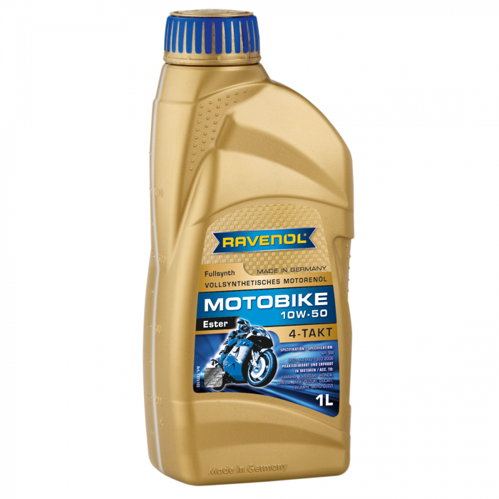 Ulei moto Ravenol Motorbike Ester 4-Takt 10W50 1 litru