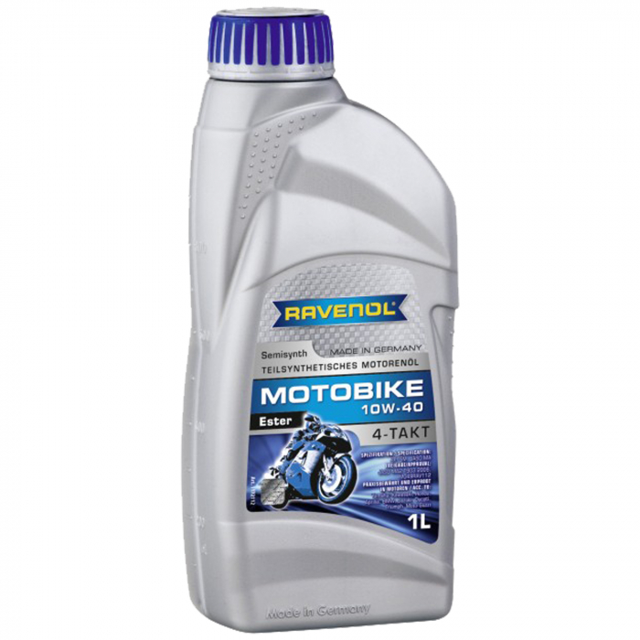 Ulei moto Ravenol Motobike 4T Ester 10W40 1 litru