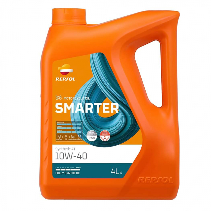 Ulei moto Repsol Smarter 10W40 4 litri
