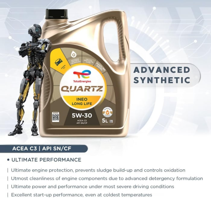 Ulei sintetic Total Quartz Ineo LongLife C3 5W30 5 litri [3]
