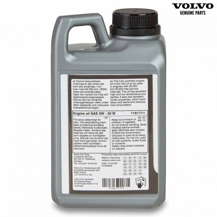 Ulei Volvo A5/B5 0W30 1 litru [2]