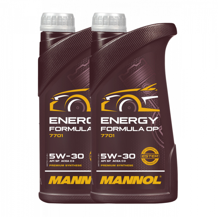 Pachet 2 litri Ulei Motor MANNOL Energy Formula OP 5W-30 Sintetic cu Ester (GM dexos2, Low SAPS) [1]