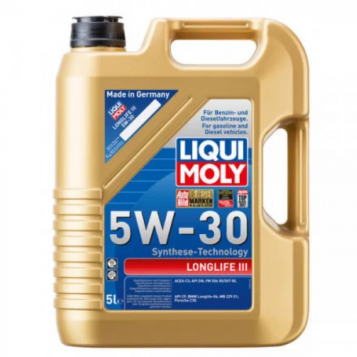 Ulei Motor Sintetic  LIQUI MOLY Longlife III 5W30 5 litri
