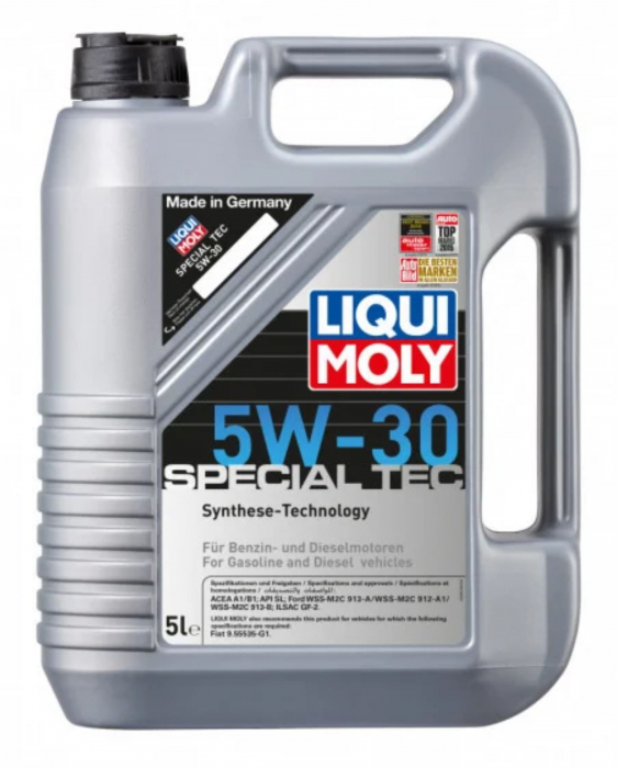 Ulei Motor Sintetic Liqui Moly Special Tec 5W30 5 litri