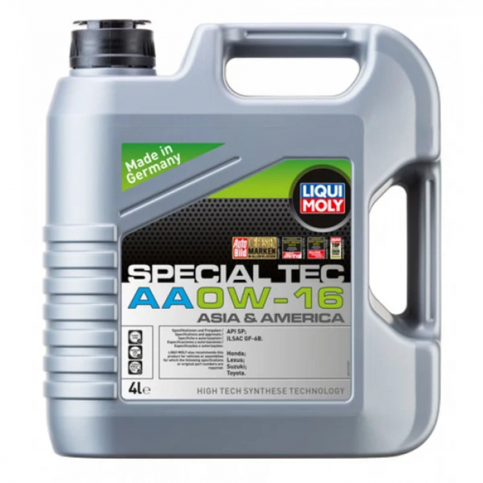 Ulei Motor Sintetic Liqui Moly Special Tec AA 0W 16 4 litri