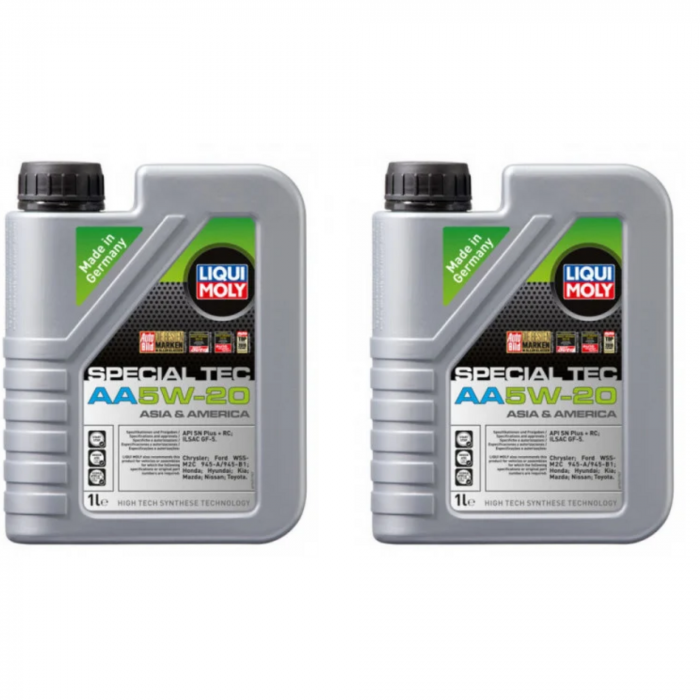 Pachet 2 litri Motor Sintetic  Liqui Moly Special Tec AA 5W20