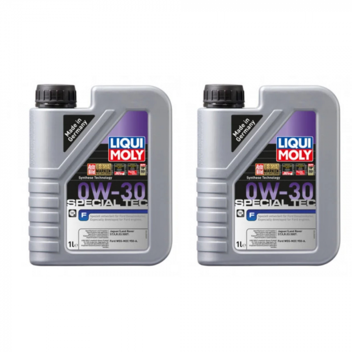 Pachet 2 litri Ulei Motor  Sintetic Liqui Moly SPECIAL TEC F 0W30