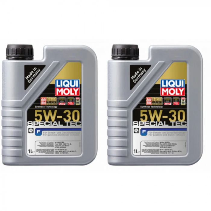 Pachet 2 litri Ulei Motor Sintetic Liqui Moly Special Tec F 5W30