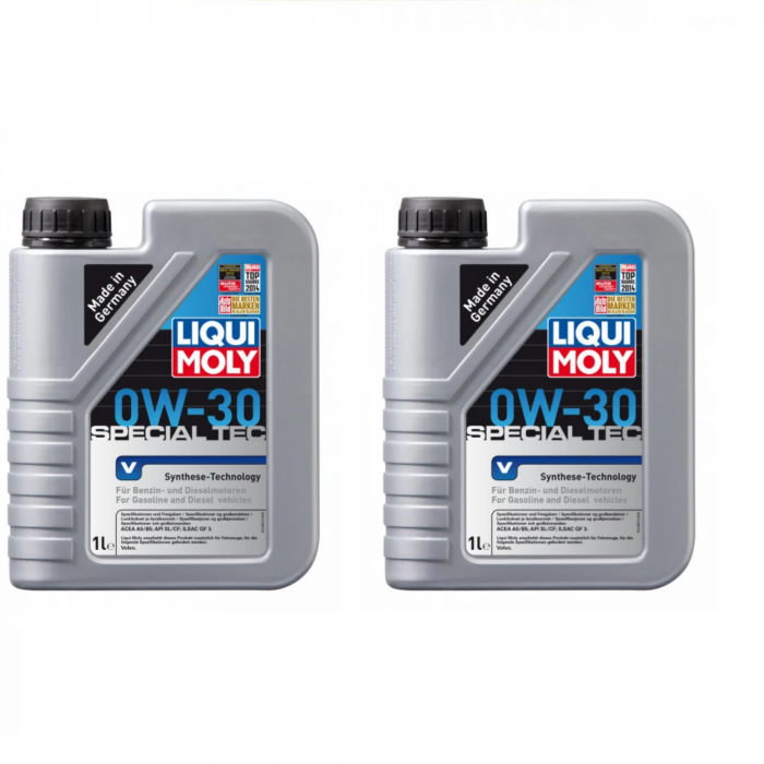 Pachet 2 litri Ulei motor sintetic Liqui Moly Special Tec V 0W30