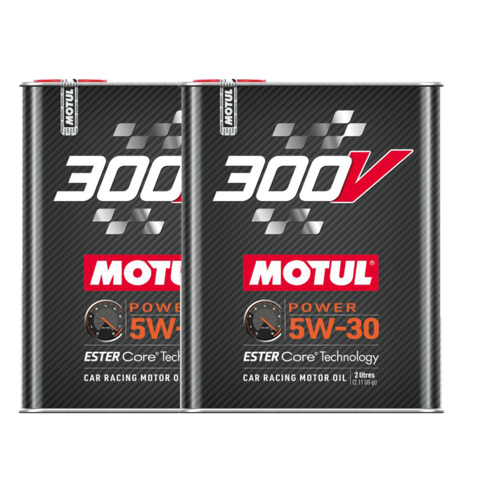 Pachet 4 litri ulei Motul 300V Power 5W30 ,   Performanta de top pentru competitii si tuning auto