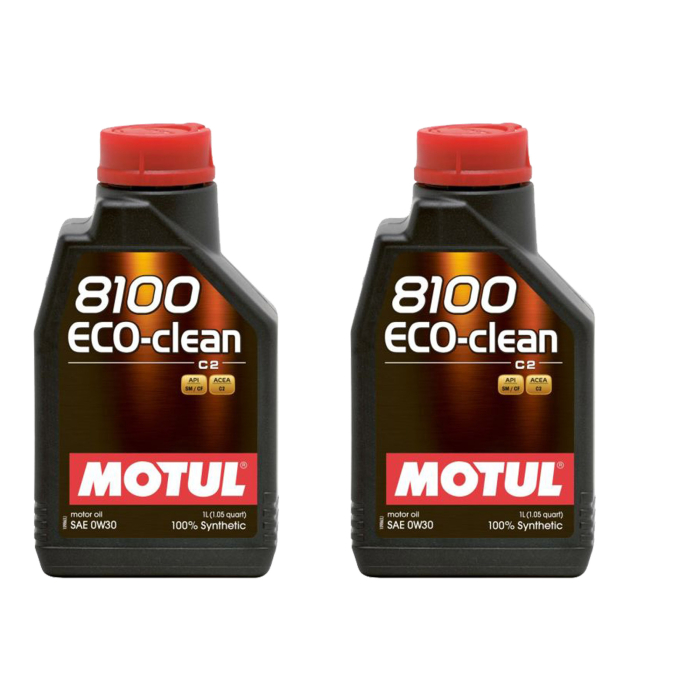 Pachet 2 litri ulei Motul 8100 ECO-CLEAN 0W30 – Protecție completă și performanță pentru motoare moderne [1]