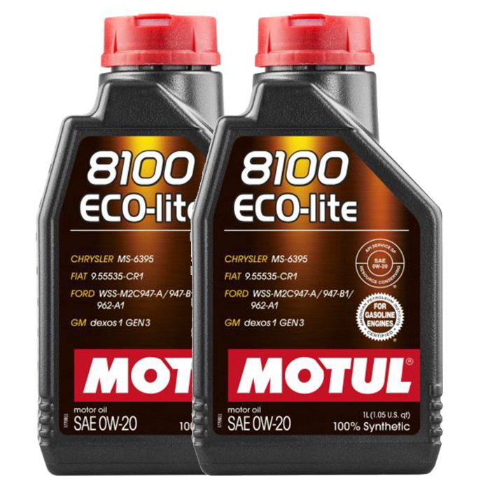 Pachet 2 litri Ulei Motul 8100 Eco-Lite 0W20