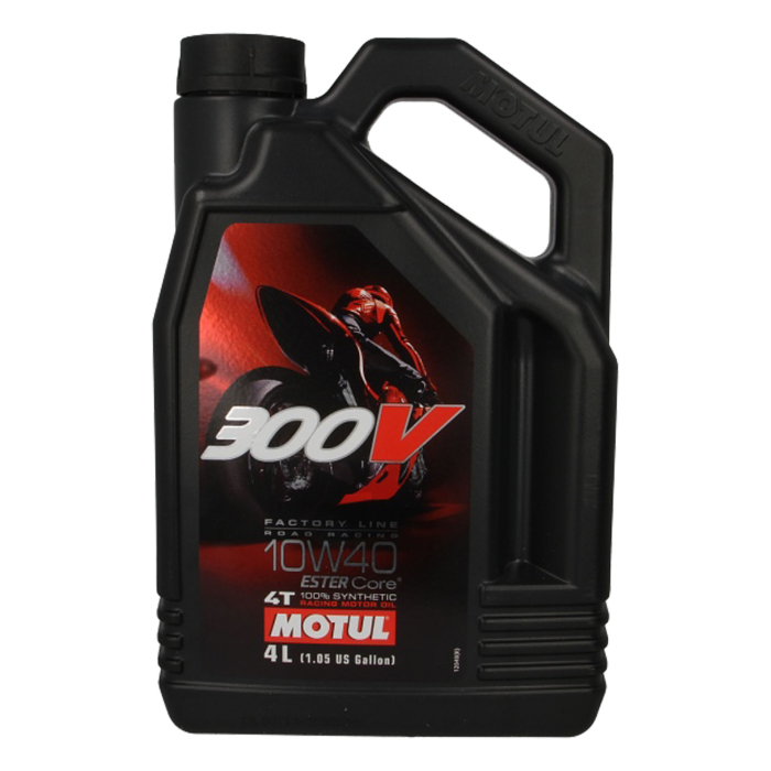 Ulei Motul 300V Factory Line 10W40 4 litri ,   Performanta de competitie pentru motociclete de inalta putere