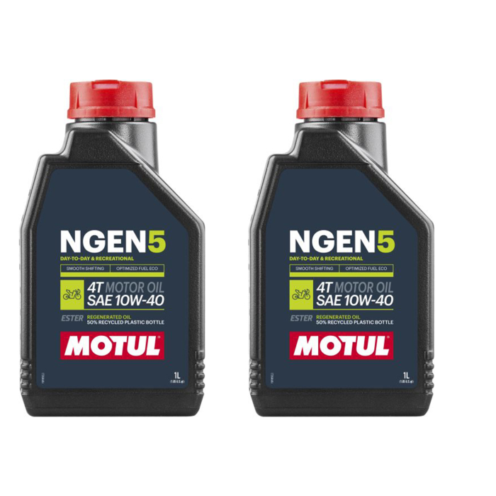 Pachet 2 litri ulei Motul NGEN 5 10W40 – Protecție fiabilă și performanță echilibrată pentru motociclete 4T și ATV-uri [1]