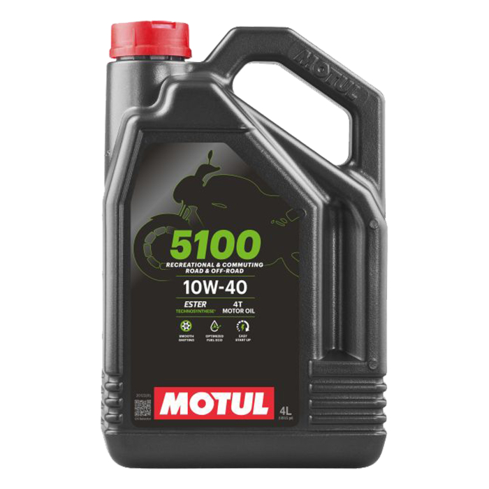 Ulei Motul 5100 10W40 4 litri ,   Protectie fiabila si performanta constanta pentru motociclete 4T
