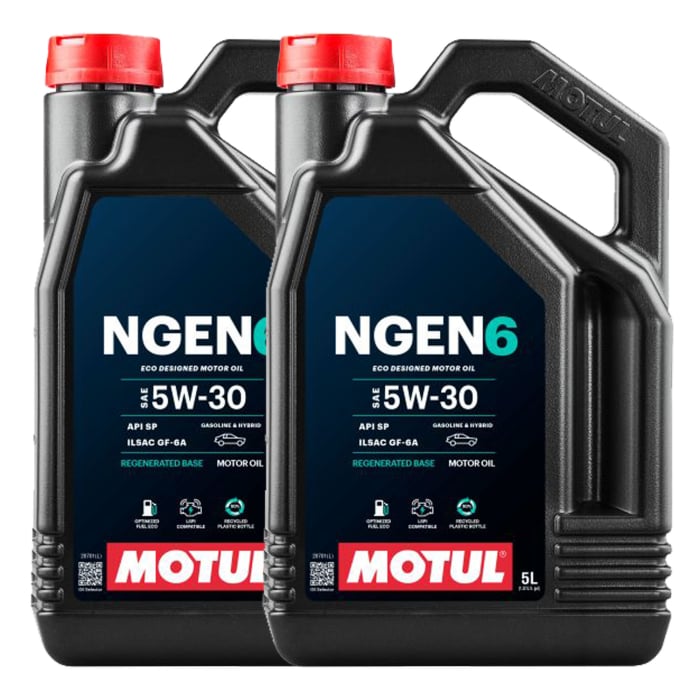 Pachet 10 litri ulei Motul NGEN 6 5W30 ,   Eficienta maxima si protectie ecologica pentru motoare moderne