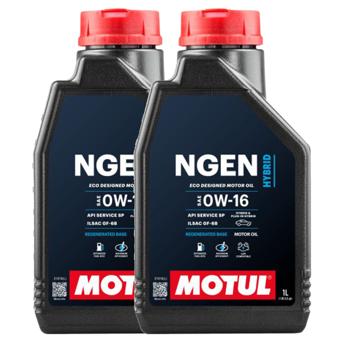 Pachet 2 litri Ulei Motul NGen Hybrid 0W16