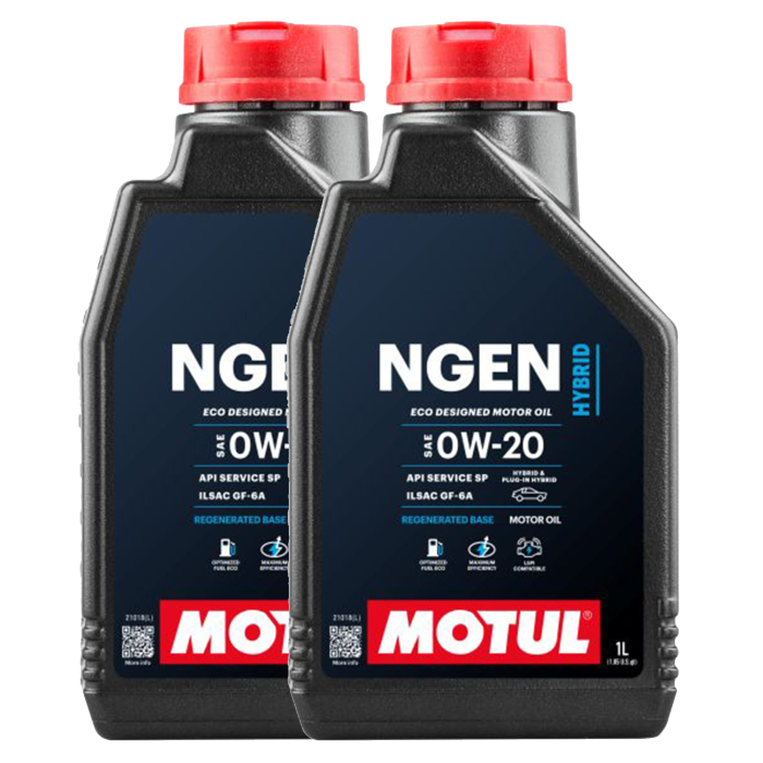 Pachet 2 litri Ulei Motul NGen Hybrid 0W20