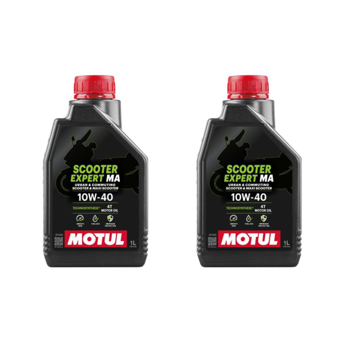 Pachet 2 litri ulei Motul Scooter Expert 10W40 – Protecție avansată și performanță optimă pentru scutere 4T [1]