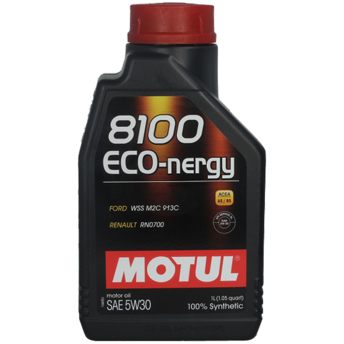 Ulei Motul 8100 Eco-Nergy 5W30 1 litru ,   Eficienta si protectie pentru motoare moderne pe benzina si diesel
