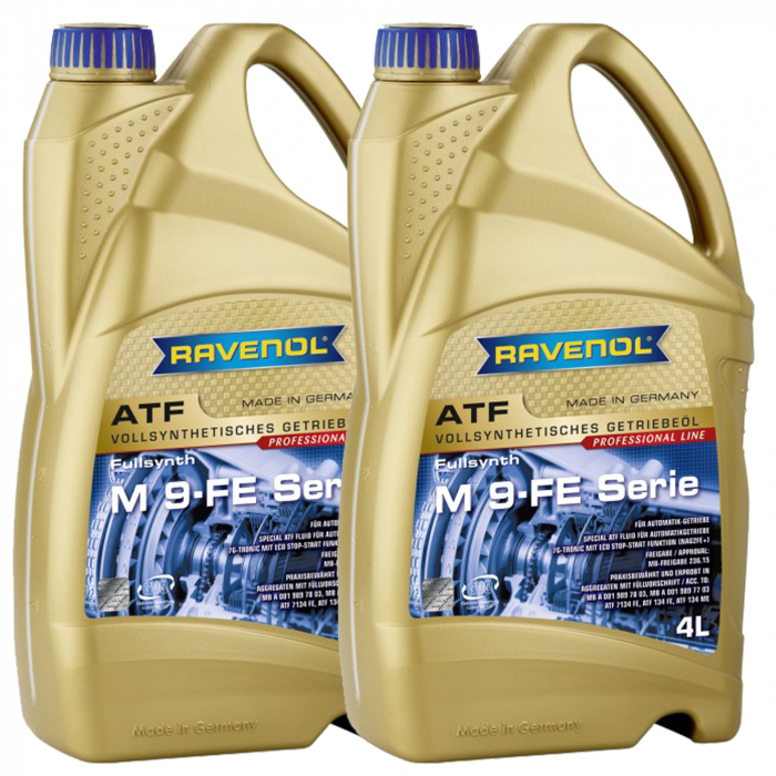 Pachet 8 litri ulei Ravenol ATF M-9 FE Serie pentru transmisie automata