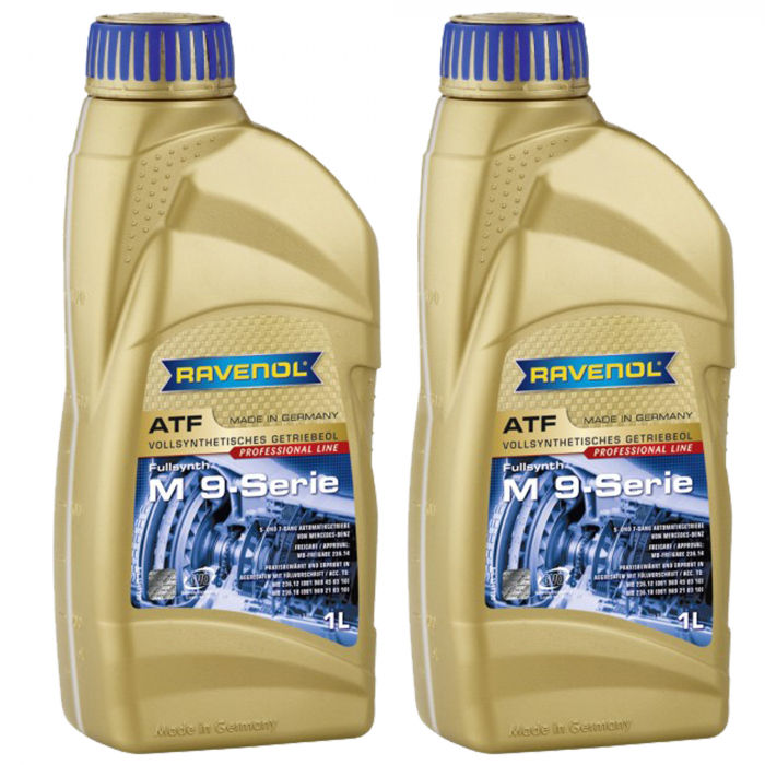 Pachet 2 litri ulei Ravenol ATF M 9-Serie pentru transmisie automata