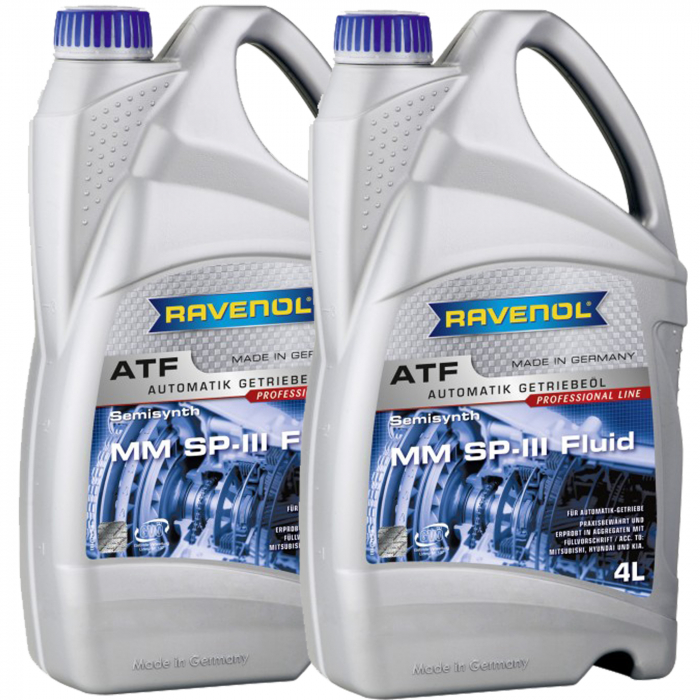 Pachet 8 litri ulei Ravenol ATF MM SP-III Fluid pentru transmisie automata