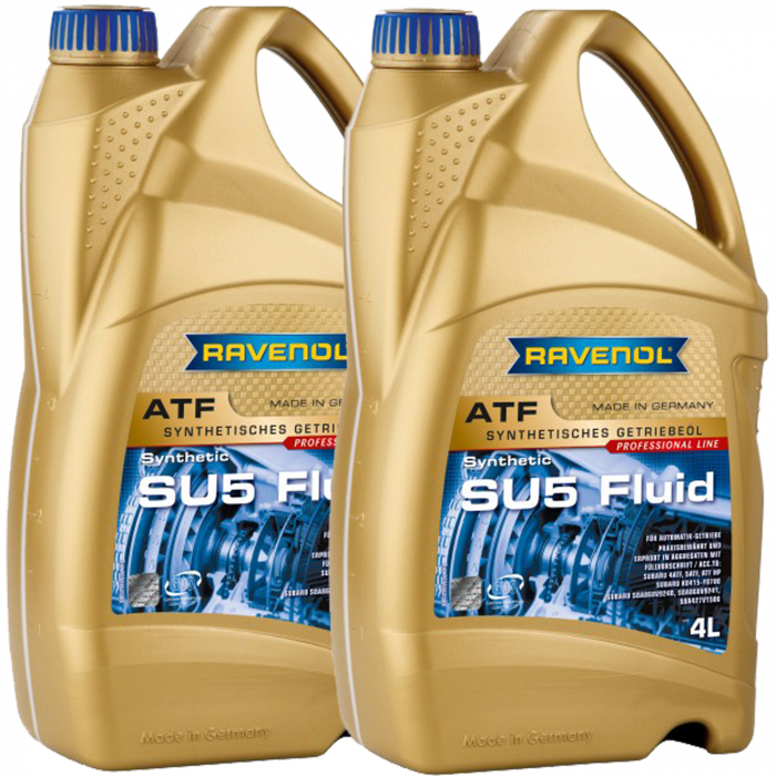 Pachet 8 litri ulei Ravenol ATF Subaru SU5 Fluid pentru transmisie automata