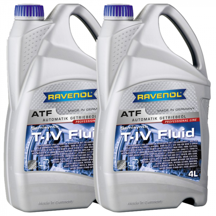 Pachet 8 litri ulei Ravenol ATF T-IV Fluid pentru transmisie automata