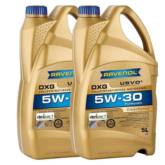 Pachet 10 litri ulei Ravenol DXG USVO 5W30