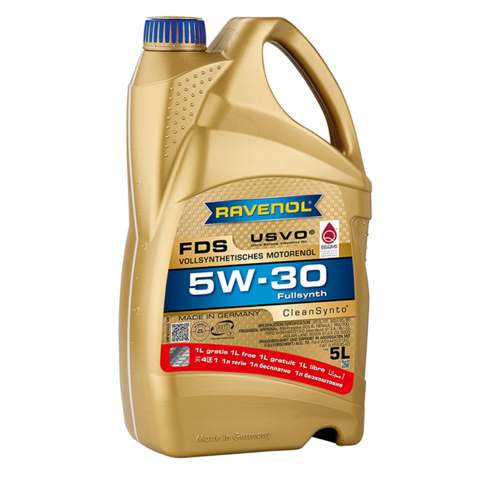 Ulei Ravenol FDS USVO 5W30 5 litri (4+1 gratis)