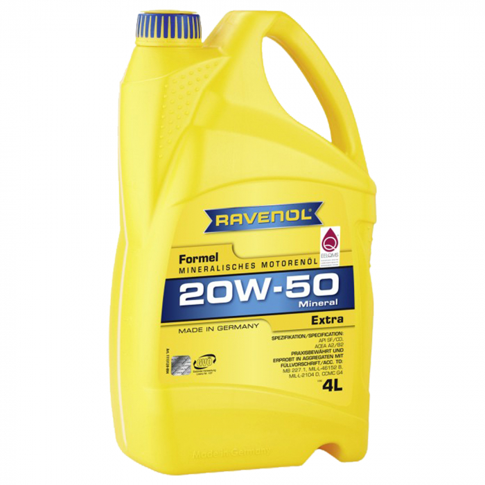 Ulei Ravenol Formel Extra 20W50 4 litri