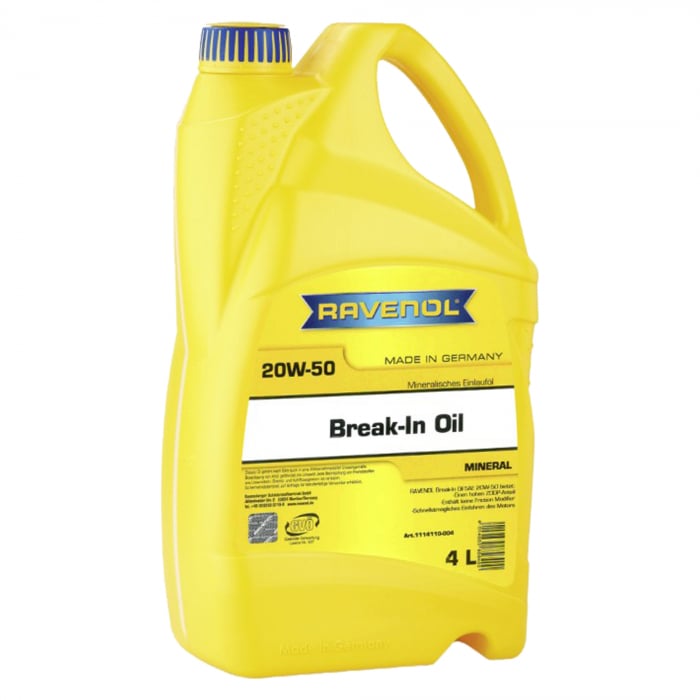 Ulei Ravenol Break-In Oil 20W50 4 litri