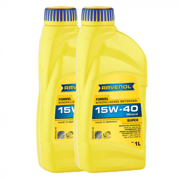 Pachet 2 litri ulei Ravenol Formel Super 15W40