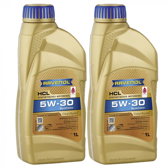 Pachet 2 litri ulei Ravenol HCL 5W30