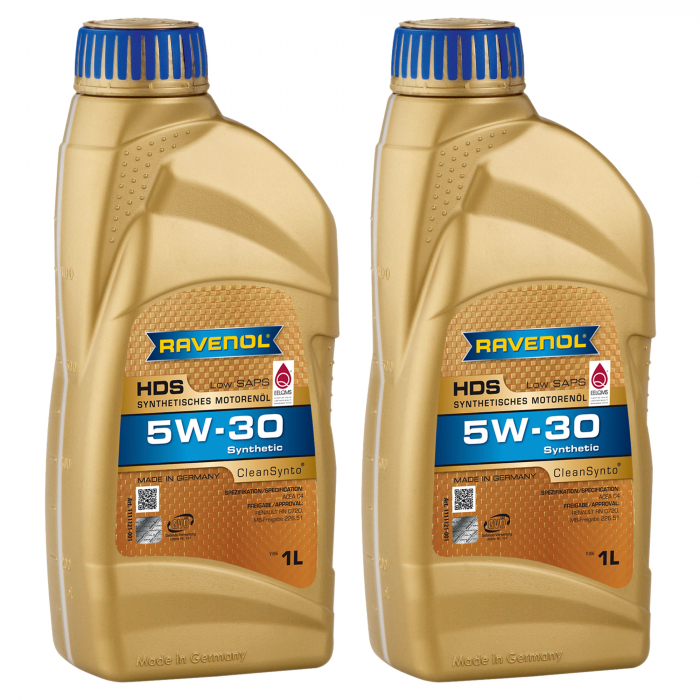 Pachet 2 Litri ulei Ravenol HDS 5W30