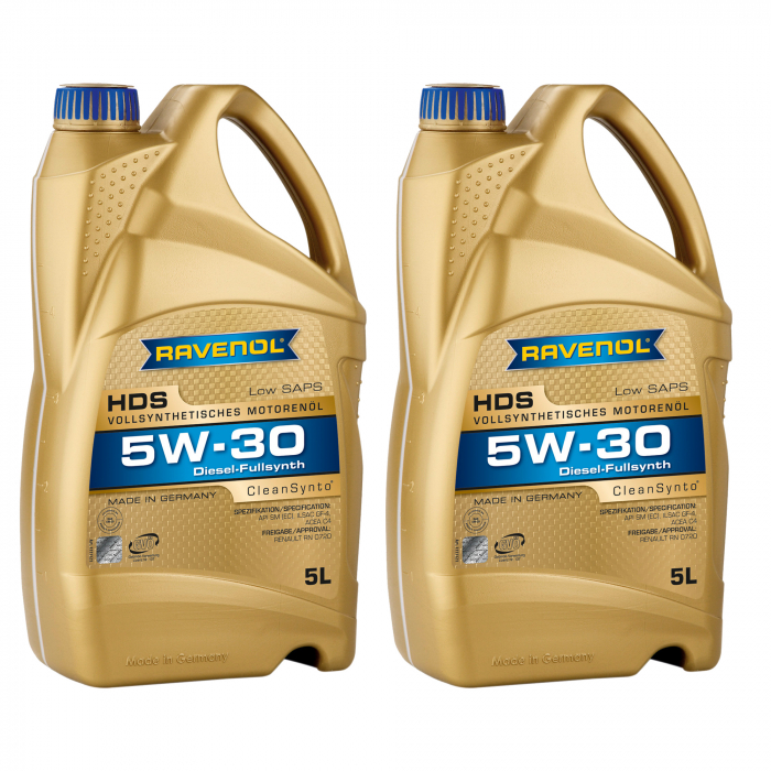Pachet 10 Litri ulei Ravenol HDS 5W30